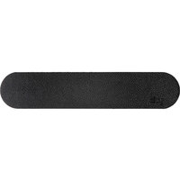 silwy® Metal Bar 25 cm with Leather Coating black