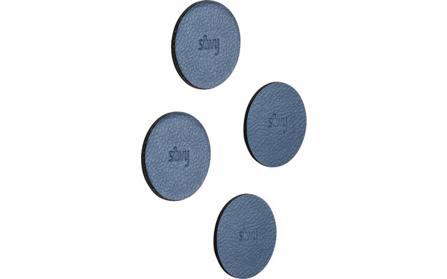 silwy® Magnet-Pads 5 cm 4er Set blau