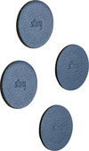 silwy&reg; Magnet-Pads 5 cm 4er Set blau