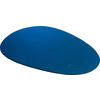 Silwy Magnet Glass Coaster Set with leather coating 2 pcs. blue