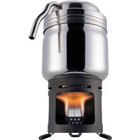 Esbit XS Edelstahl Kaffeekocher mit Trockenbrennstoff Brenner 200 ml
