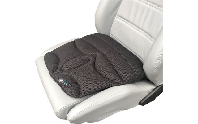 Sitback Basic cuscino per sedile piccolo per veicoli 31,5 x 42 cm 3D Nero
