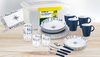 Brunner Blue Ocean Geschirr-Set 38-tlg. für 4 Personen