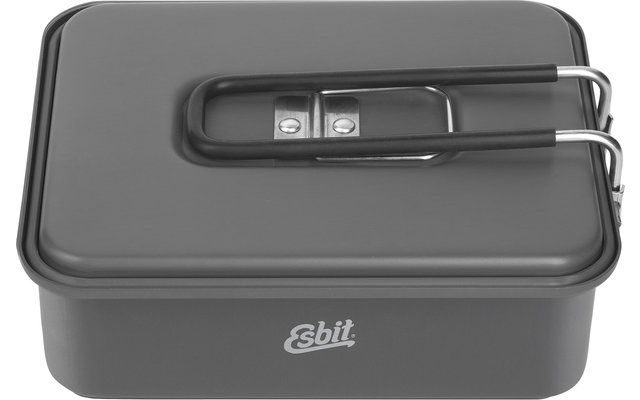 Esbit CS1100HA Dry Fuel Aluminium Cooking Set 1.1 litre