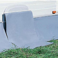 Berger wheel arch cover for tandem axle