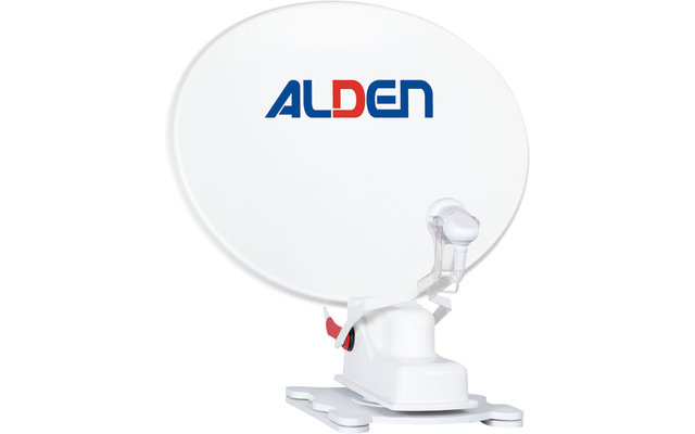 Alden Onelight 65 HD sistema de satélite LNB único incl. módulo de control S.S.C. HD y Smartwide LED TV 24 "