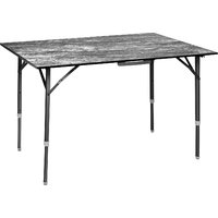 Brunner Campingtisch El&ugrave; Duplit klappbar / h&ouml;henverstellbar mit Aluminiumgestell 110 x 75 cm