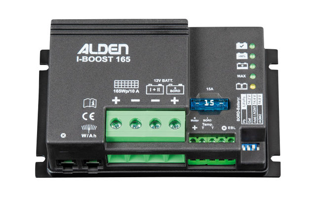 Alden High Power Easy Mount Solarset 110 W inkl. I-Boost Solarregler 165 W