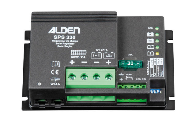 Alden High Power Easy Mount Solar Set 110 Watt incl. SPS Solar Controller 330 W (senza kit EBL)