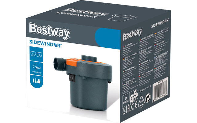 Bestway Sidewinder pompa d'aria elettrica 230 V / AC