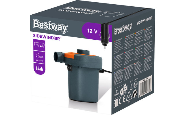 Bestway elektronische Luftpumpe 12 V 680 l/min (Kfz-Stecker)