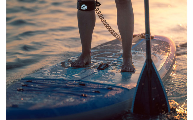 Indiana 10'6 Family Pack Planche de stand up paddling gonflable avec pagaie et pompe à air bleu