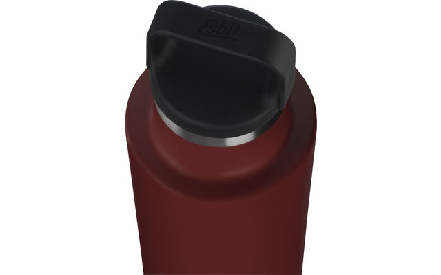 Esbit Sculptor roestvrijstalen geïsoleerde fles 750 ml rood