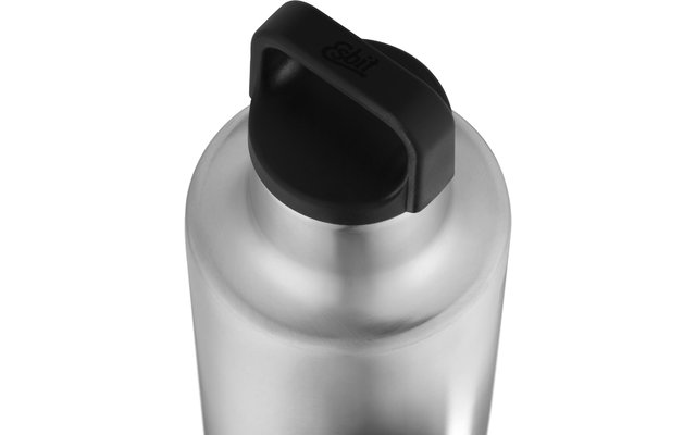 Esbit Sculptor Botella aislada de acero inoxidable 750 ml Plata