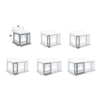 Fiamma Privacy Room / Caravanstore ZIP XL Frontpanel f&uuml;r Markisenvorzelte 40 cm