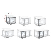 Fiamma Privacy Room / Caravanstore ZIP XL Frontpanel f&uuml;r Markisenvorzelte 130 cm
