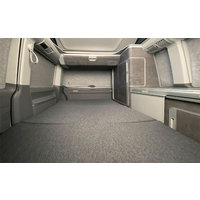 Hindermann Travel interior insulation mats set VW T5 / T6 long wheelbase living space + tailgate 5-pcs.