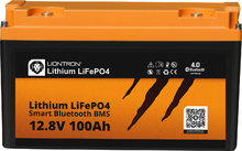 Batteria al litio Liontron LiFeP04 Smart Bluetooth BMS 12,8 V