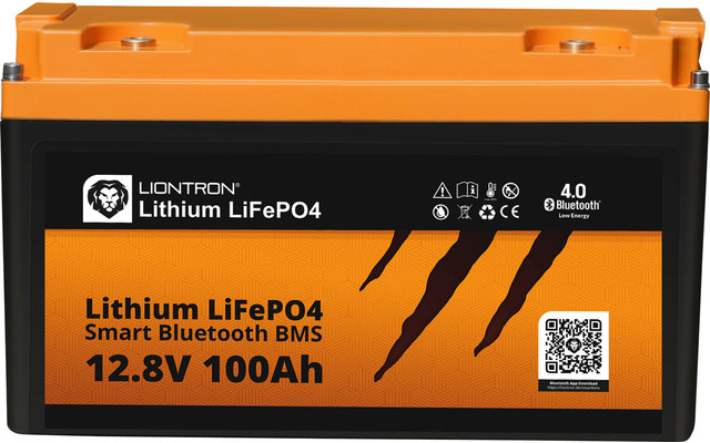Liontron LiFeP04 Smart Bluetooth BMS Lithium Batterie 12,8 V / 100 Ah