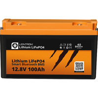 Liontron LiFeP04 smart bluetooth BMS lithiumbatterij 12,8 V / 100 Ah