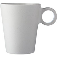 Taza con asa de melamina 300 ml blanco Bloom Mepal