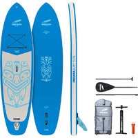 Indiana 10'6 Family Pack Inflatable Stand Up Paddling Board incl. Paddle and Air Pump Blue