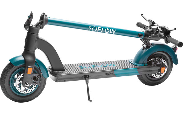 SoFlow SO4 Pro e-scooter plegable / scooter eléctrico con homologación de carretera 48 V / 10,5 Ah