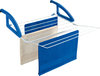 Metaltex Bries Heizungs- und Balkonwäschetrockner blau / weiß