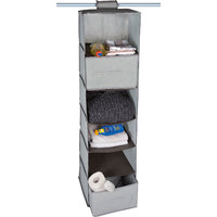 Hindermann hanging shelf 6 compartments incl. two storage boxes
