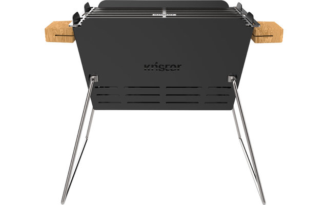 Knister Support pour vélo pour barbecue au charbon de bois