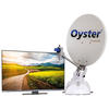 Sat-Anlage Oyster 85 Premium TWIN SKEW + 21,5" TV