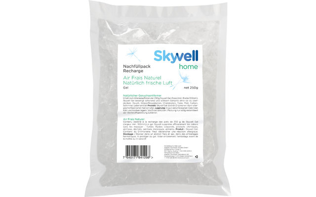 Skyvell Home Gel Nachfüllpack für Geruchsentferner 250 g