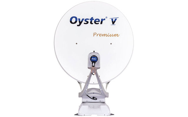 Ten Haaft Oyster V 85 Premium Skew, système satellite avec télévision 24"