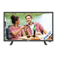 Berger Camping TV LED Fernseher mit Bluetooth 32 Zoll