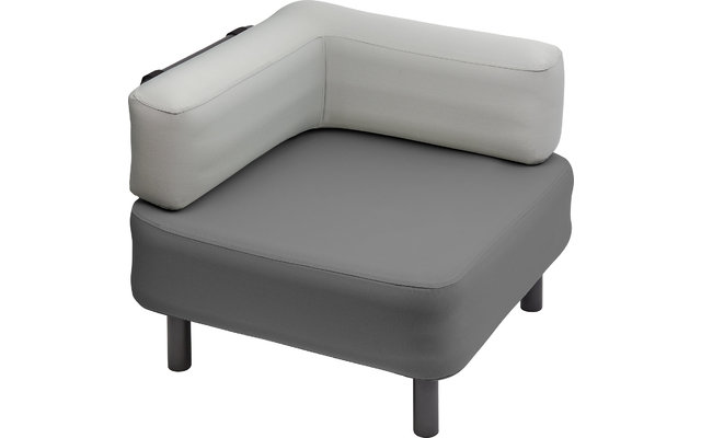 One Bar Element 1 aufblasbarer Sessel / Sitzelement Dark Grey / Grey