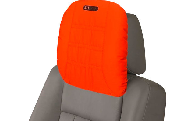 Sitback Neck fabric headrest cushion orange