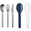 Mepal Ellipse Stainless Steel Cutlery Set 3-pcs Nordic Denim