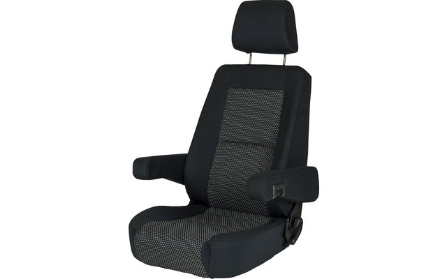 Sportscraft Sitz S6.1 Ara schwarz mit Lordosenstütze