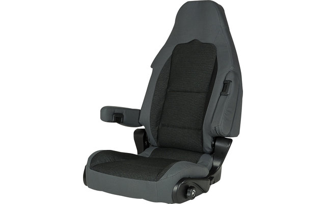 Sportscraft Sitz S10.1 Tavoc 2 grau/schwarz Beifahrerseite