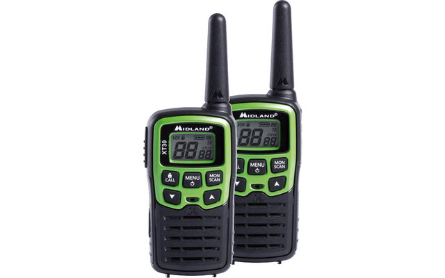 Midland XT30 PMR446 walkie-talkie incl. baterías y cable de carga
