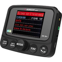 Albrecht DR56+ DAB+ Autoradio-Adapter und Freisprecheinrichtung