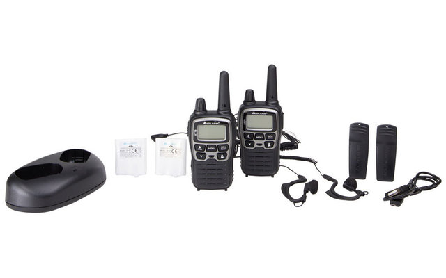 Midland XT70 PMR446 Kit de radiotéléphonie, batteries et chargeur inclus
