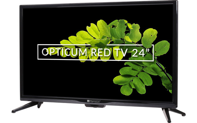 Opticum LE-24Z1S Red Camping TV LED Téléviseur 24"