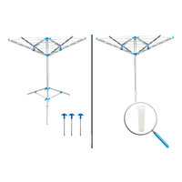 Séchoir parapluie avec pied, 3 piquets inclus ProPlus