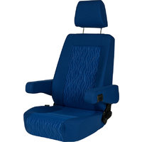 Sportscraft Sitz S6.1 Atlantik blau mit Lordosenst&uuml;tze