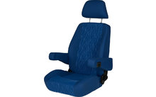 Sportscraft Sitz S8.1Fahrer- und Beifahrersitzohne Lordosenstütze Atlantik blau