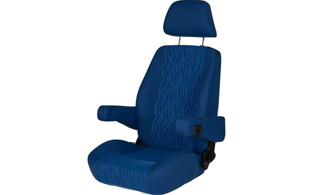 Sportscraft Sitz S8.1Fahrer- und Beifahrersitzohne Lordosenstütze Atlantik blau