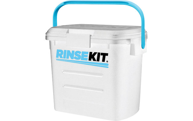 RinseKit Mobile Shower 7,4 litri con tubo flessibile 183 cm