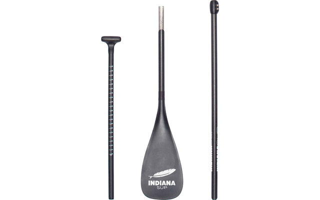 Indiana 81 ln2 Rame télescopique en carbone pour planche de Stand Up Paddling noire