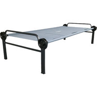 Camping Camp Bed with Side Pocket Disc-O-Bed XLT Single Edition
